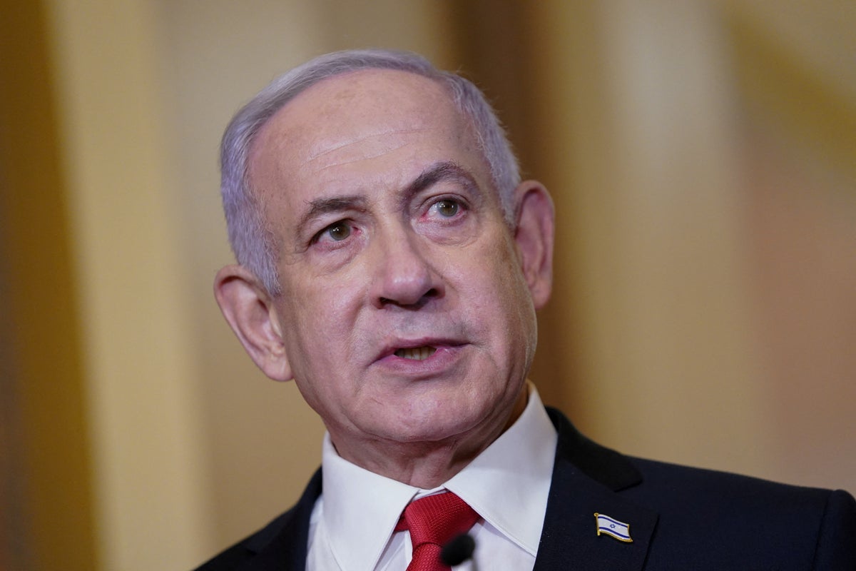 File Photo Israeli Prime Minister Netanyahu Meets With U S House Speaker Johnson At Capitol In Wash.jpeg